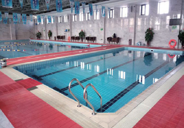 瑞祥健身會所泳池驗(yàn)收現(xiàn)場