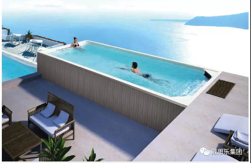 私家別墅游泳池太小,游不盡興,該怎么辦？