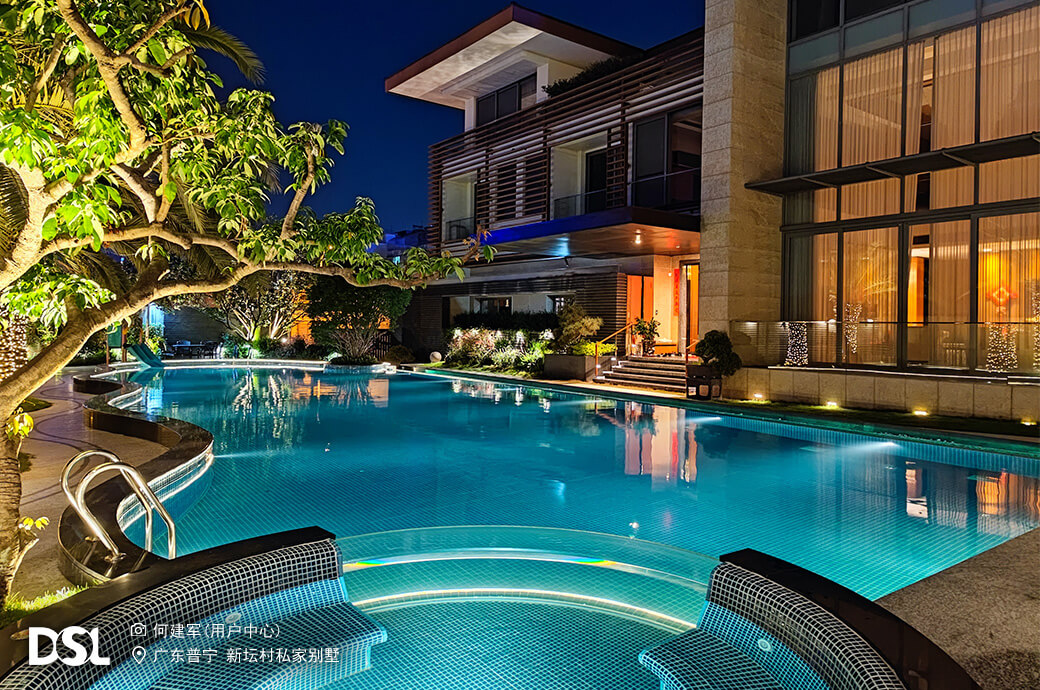 別墅泳池，泳池SPA