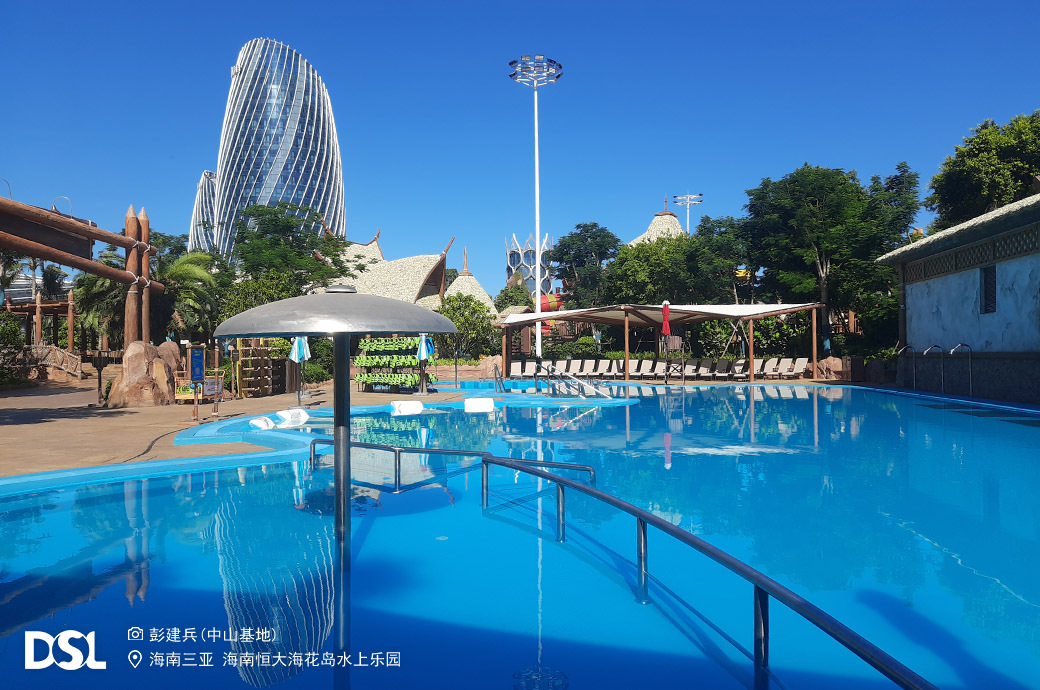 露天泳池，休閑度假村